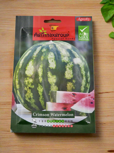 Crimson Watermelon seeds by Agrimax
