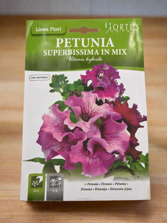 Petunia Mix seeds by Hortus