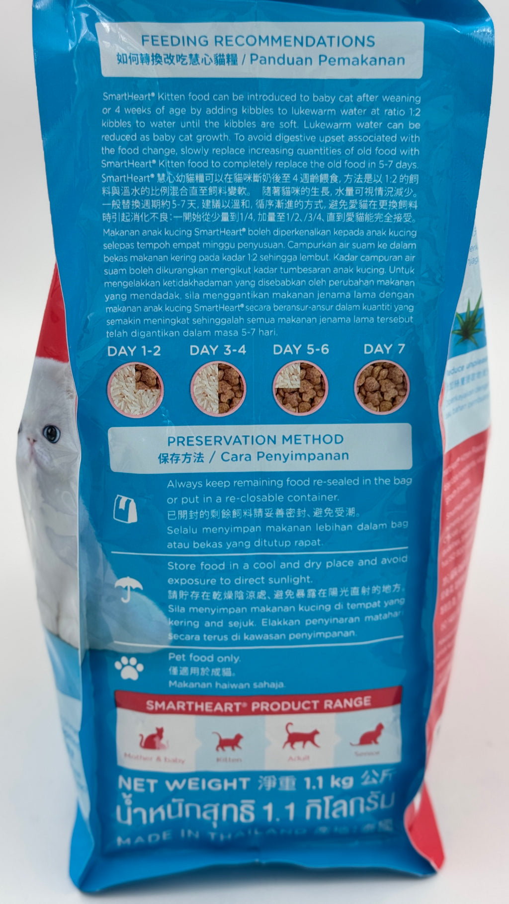 SmartHeart Kitten Food – Chicken, Fish, Egg & Milk | Noble Pets