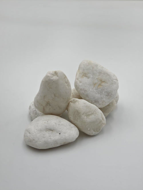 20kg Bulk Natural River Rock - Black and White Landscaping Pebbles for Garden & Home Décor | Outdoor Water Scaping Natural Stones