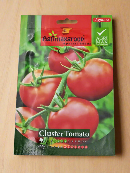 Agrimax Cluster Tomato Seeds - Premium Quality for High-Yield Gardening 