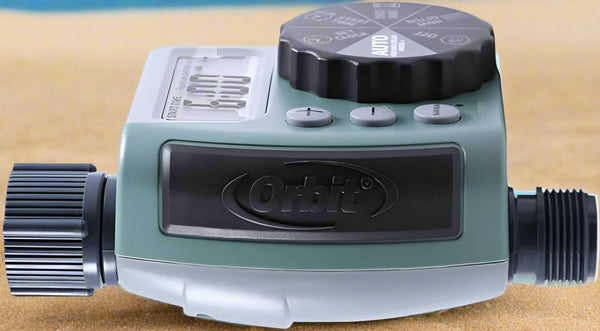 Orbit Buddy Digital Tap Timer – Automatic Watering with Dual Outlets & LCD Display