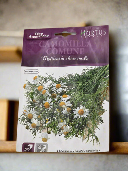 Chamomile Herb Seeds by Hortus Sementi – Premium Quality