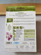 Cosmos Mix  (Cosmea Sensation In Mix) Seeds by Hortus
