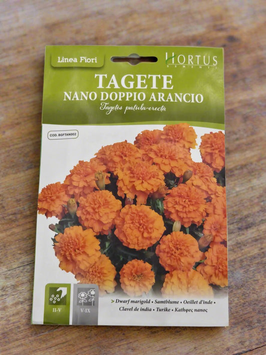 Dwarf French  Marigold Seeds by Hortus