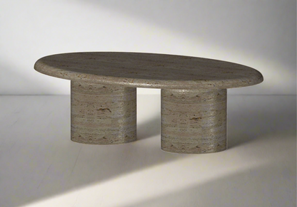 Natural Travertine Coffee Table