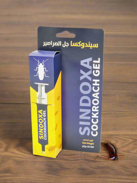 Sindoxa Cockroach Gel - Fast-Acting, Odorless Cockroach Killer
