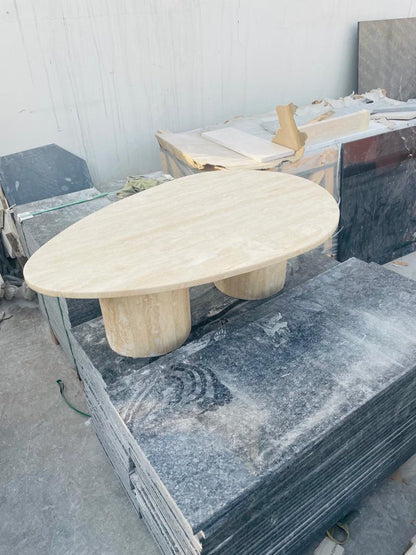 Natural Travertine Coffee Table