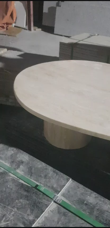 Natural Travertine Coffee Table