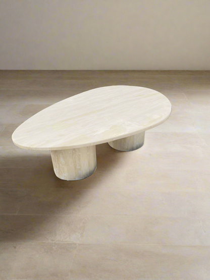 Natural Travertine Coffee Table