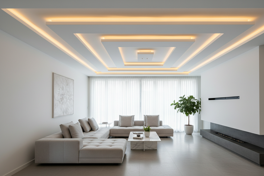Gypsum Board Ceilings