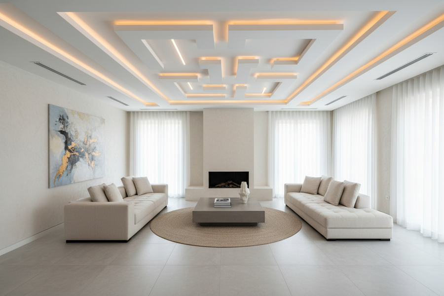 Gypsum Board Ceilings